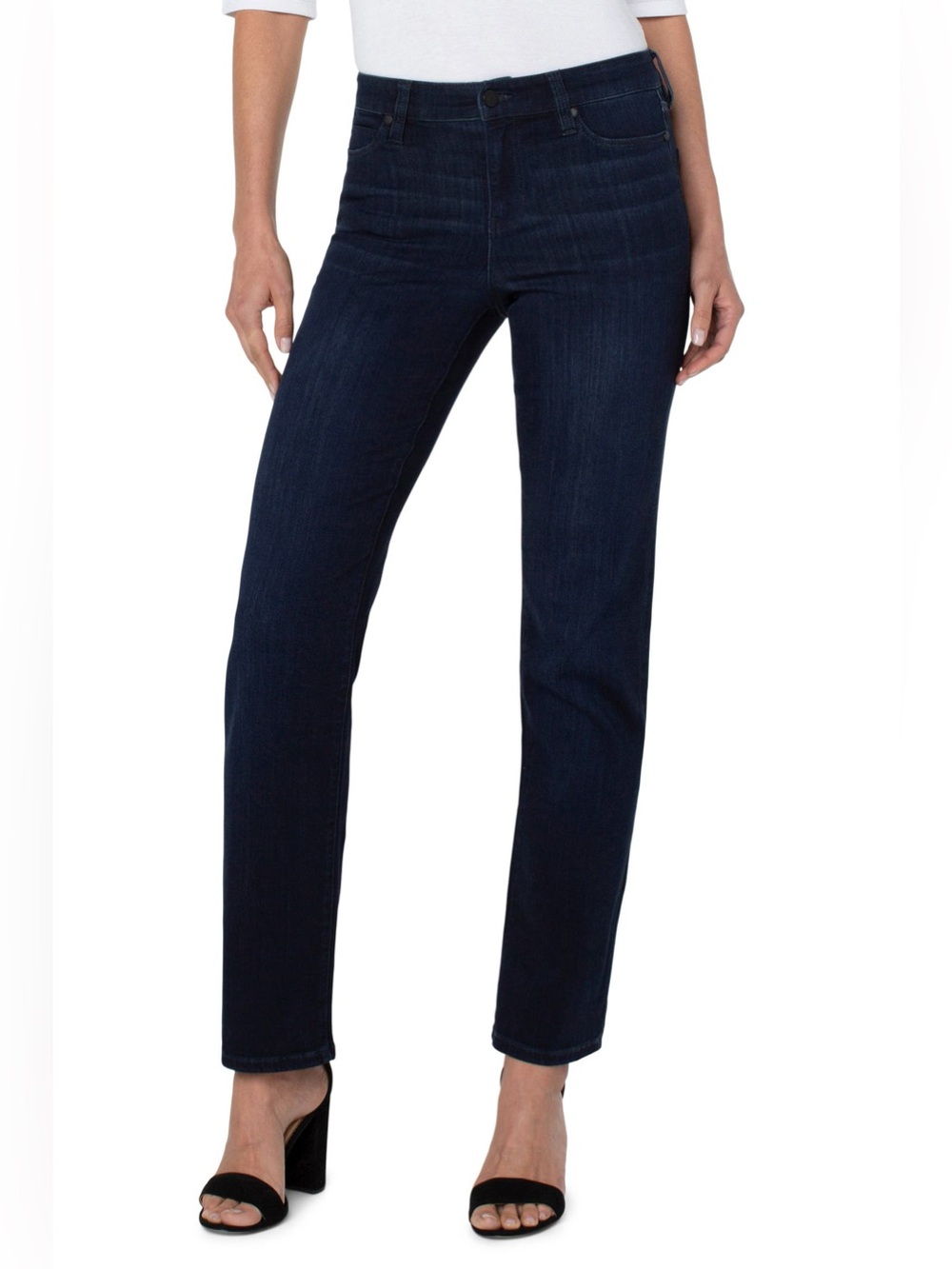 Liverpool Los Angeles Kennedy Straight Leg Jeans Size 10/30 Petite Women’s